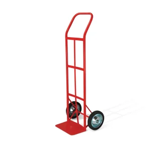 120kg Steel Hand Truck HT1546 professional front view - Industrial-Grade 120kg Steel Hand Truck HT1546