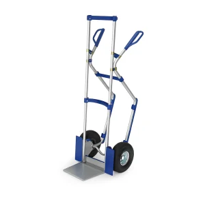 150kg Steel Sack Truck professional front view - Industrial-Grade 150kg Steel Sack Truck - HT1888