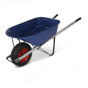 200kg Steel Wheelbarrow WB8603 professional front view - Industrial-Grade 200kg Steel Wheelbarrow WB8603