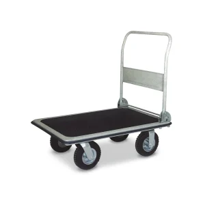 300kg Steel Platform Cart professional front view - Heavy-Duty 300kg Steel Platform Cart - PH301