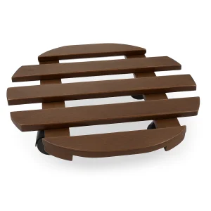 Premium Round Wooden Mover Dolly - T0519 (TC0518-III)